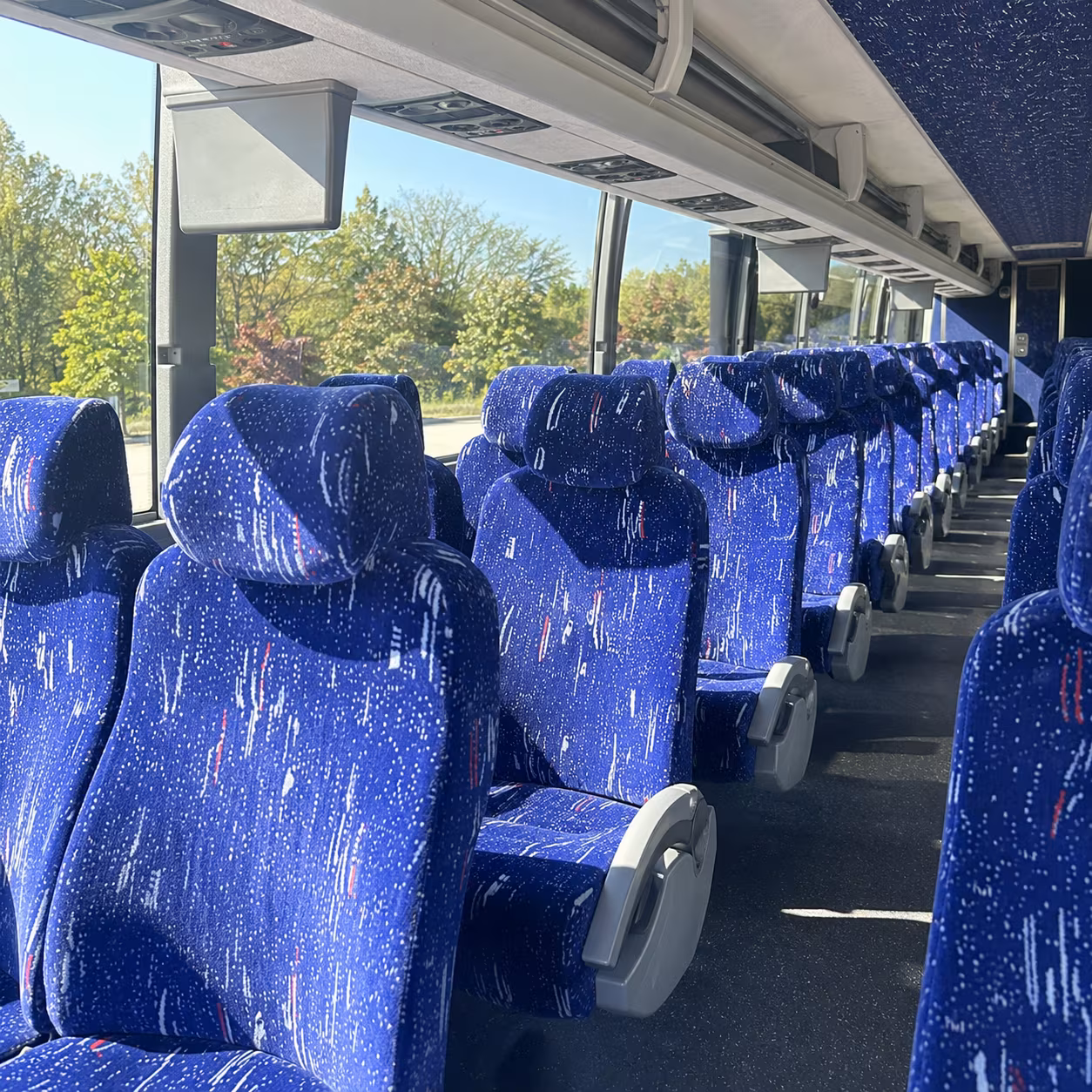 Charter Bus Interior