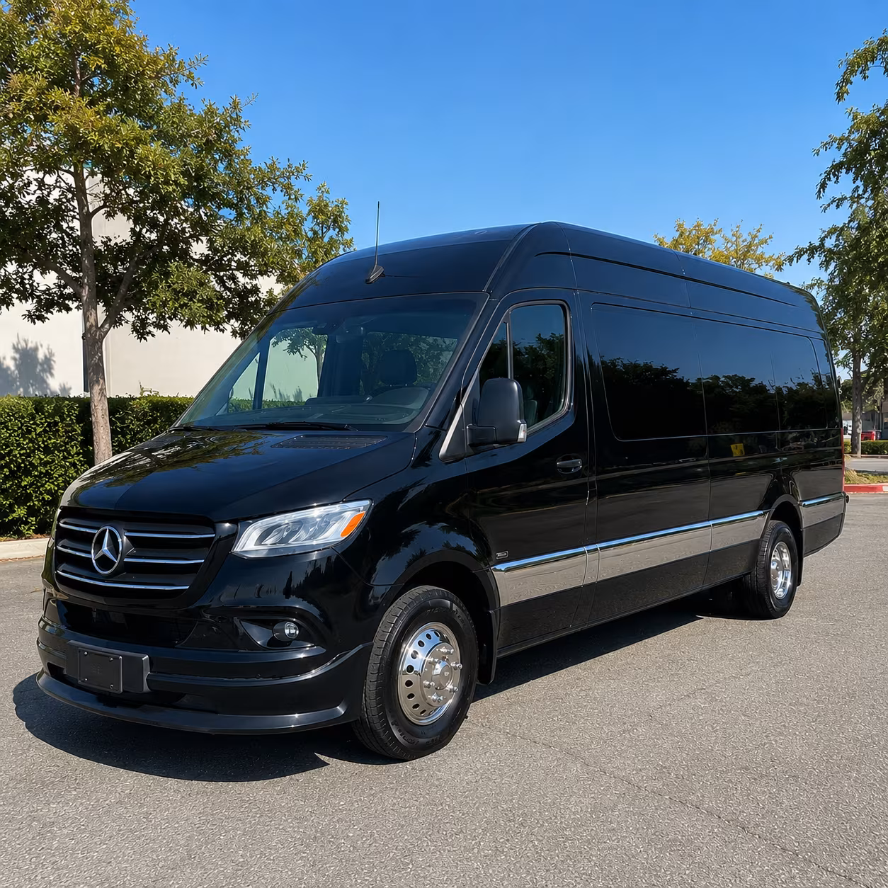 Salt Lake City Airport Shuttle & Transportation party bus exterior