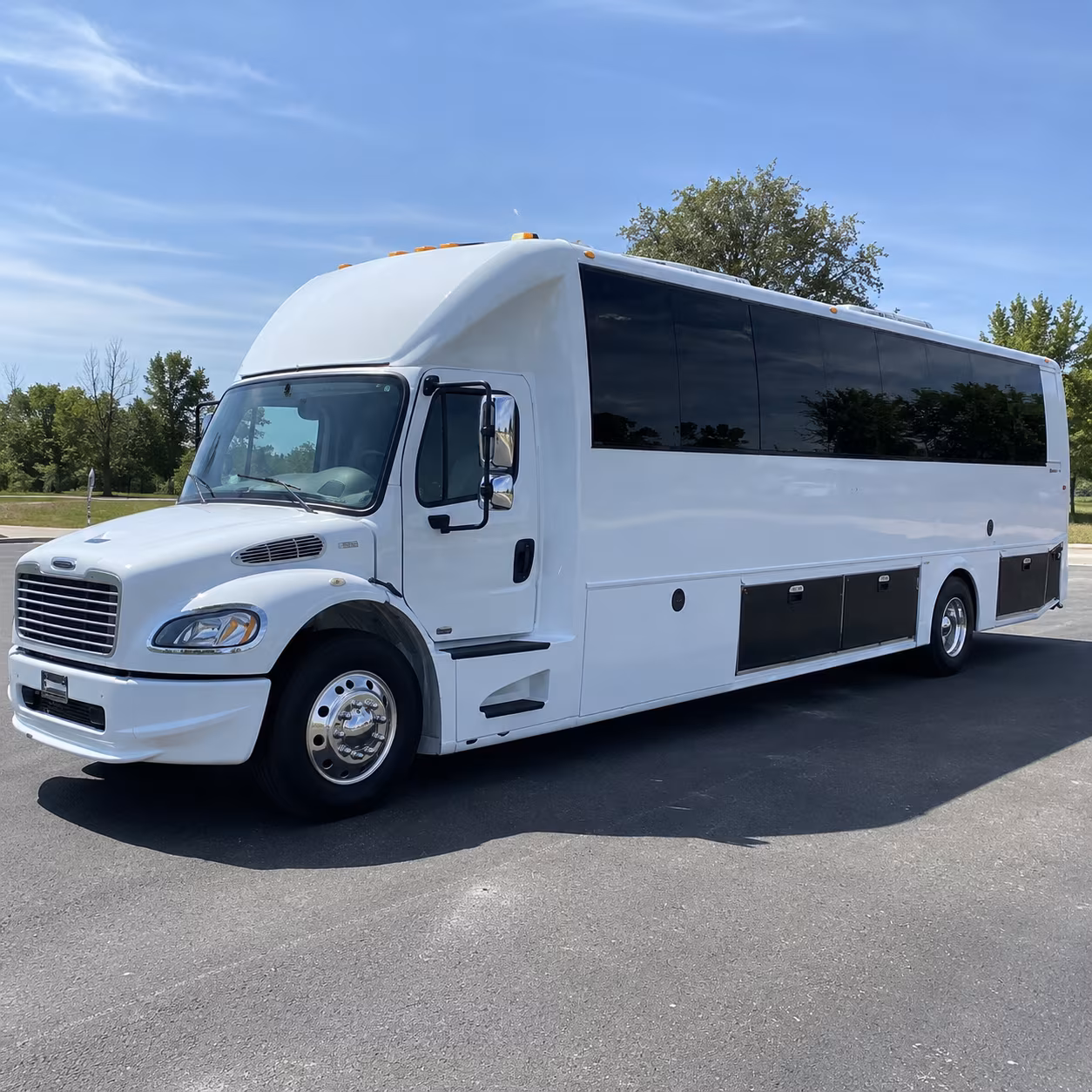 Salt Lake City Concert & Music Festival Transportation party bus exterior