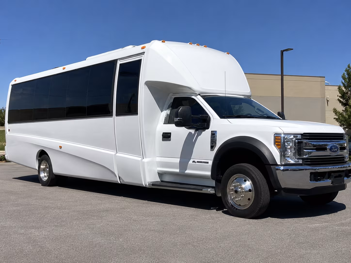 Salt Lake City Corporate Transportation party bus exterior