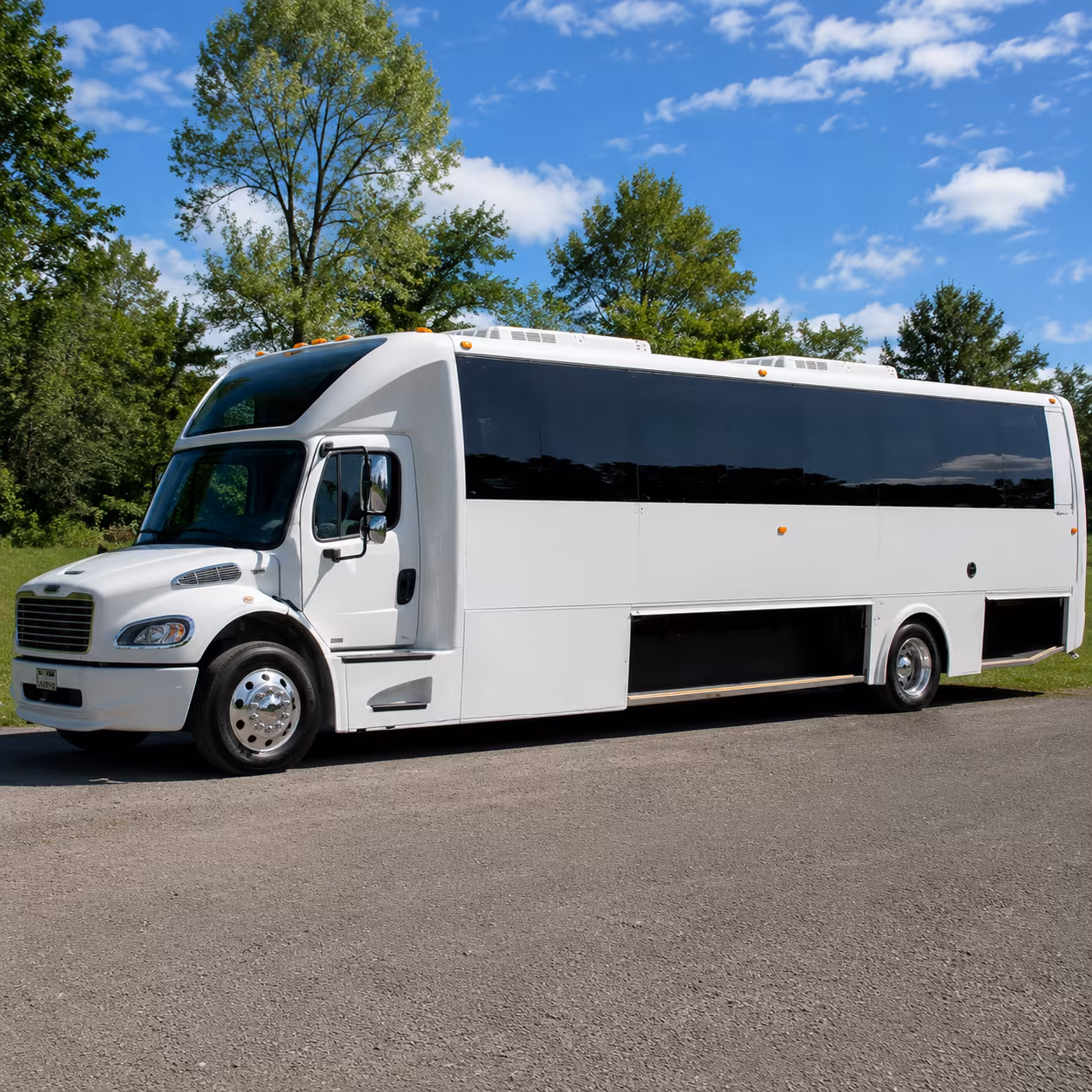 Salt Lake City Private Event Transportation party bus exterior