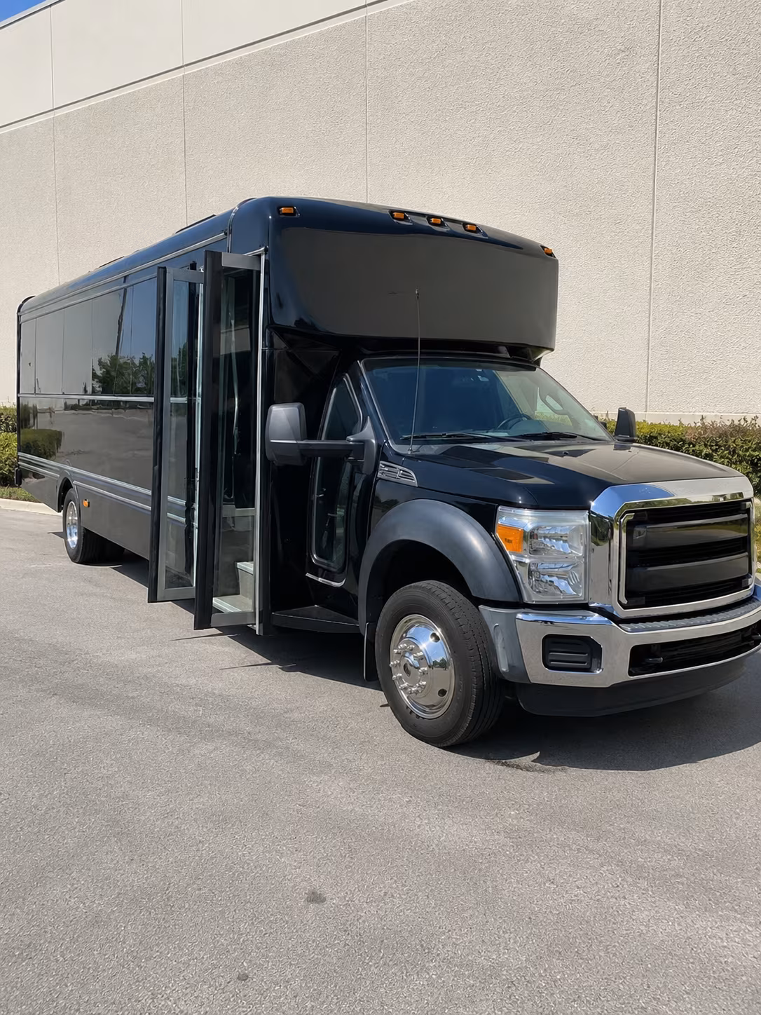 Salt Lake City Prom & Homecoming Transportation party bus exterior