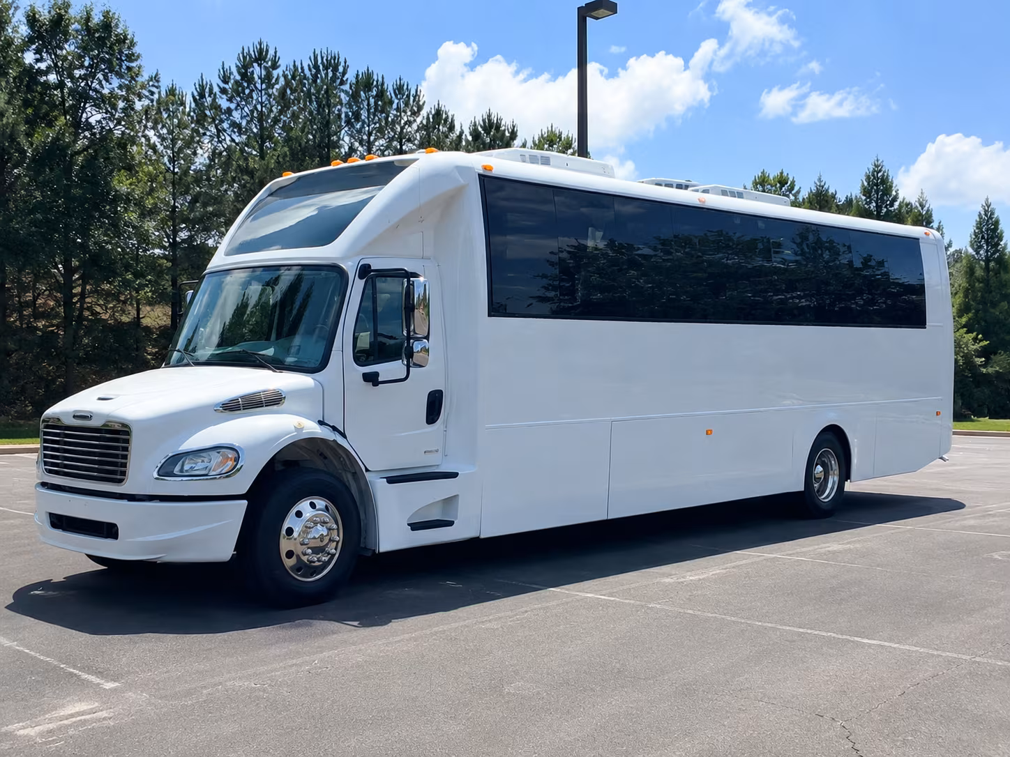 Salt Lake City Prom & Homecoming Transportation party bus interior
