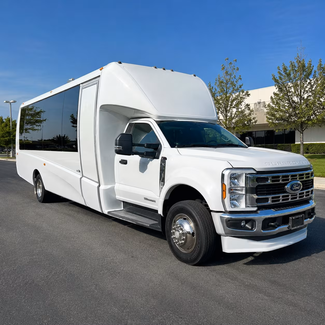 Salt Lake City School Event Transportation party bus exterior
