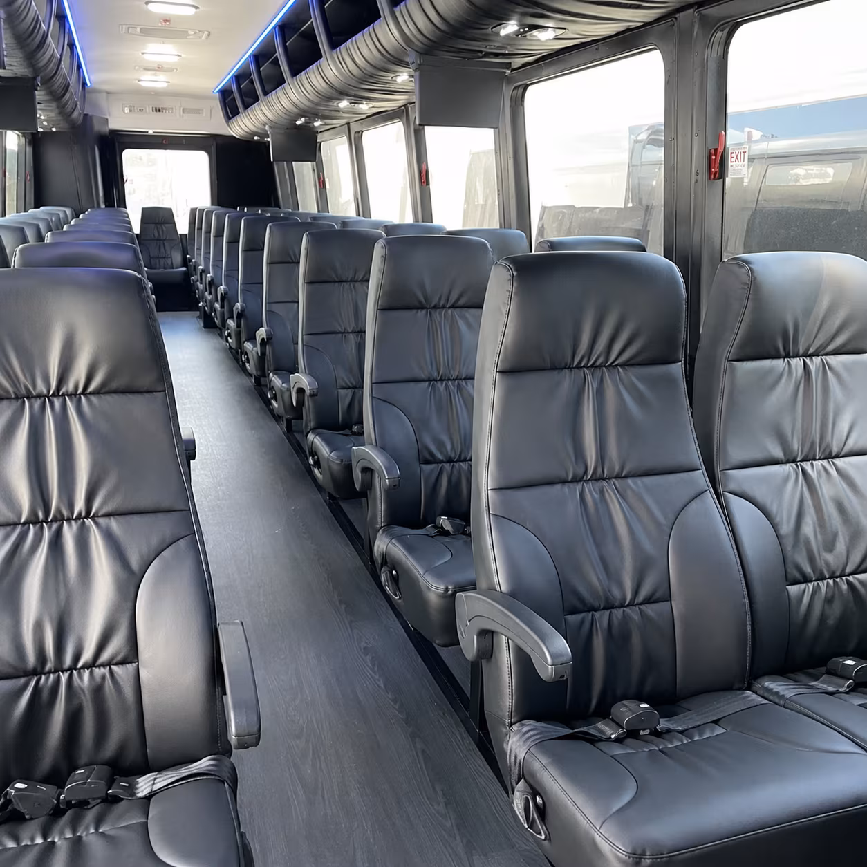 Salt Lake City School Event Transportation party bus exterior