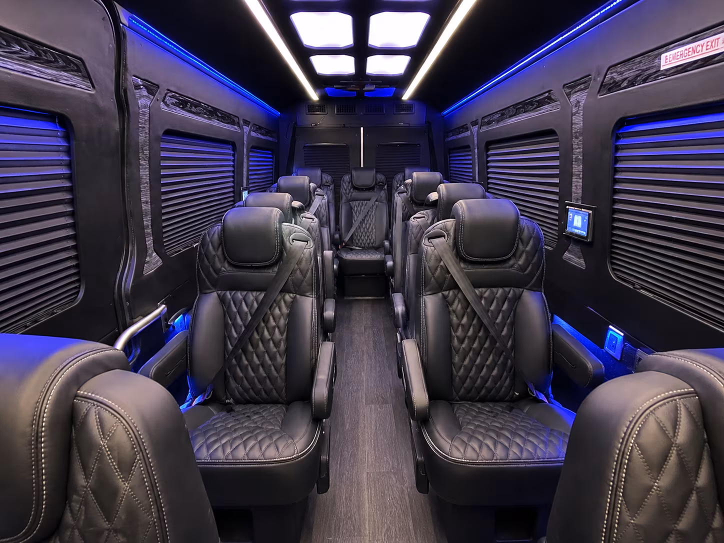 Salt Lake City School Event Transportation party bus exterior