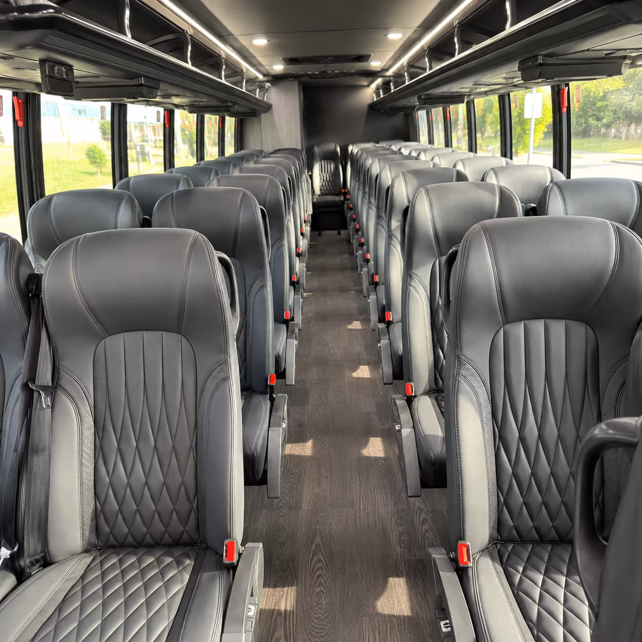 Salt Lake City School Event Transportation party bus exterior