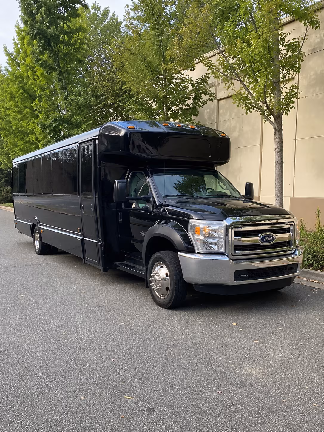 Salt Lake City Sporting Event Transportation party bus exterior
