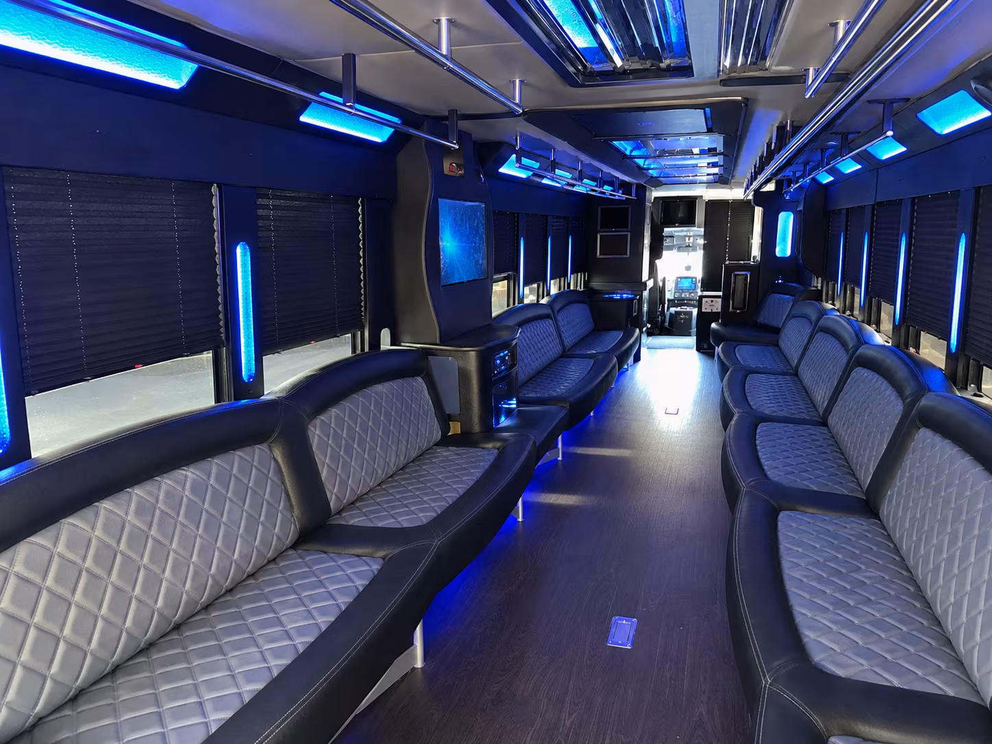 Salt Lake City Sporting Event Transportation onboard seating