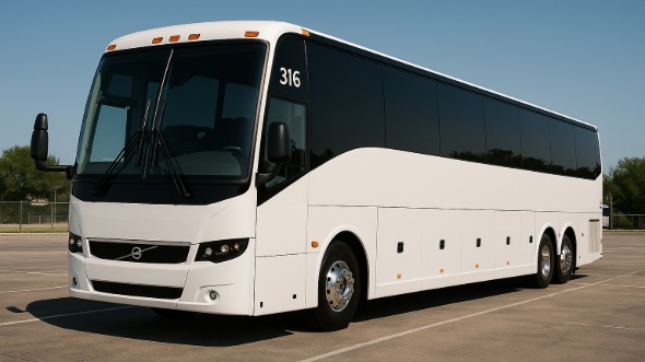 Exterior of Charter Bus Company Murray's 40 Passenger Party Bus in Murray