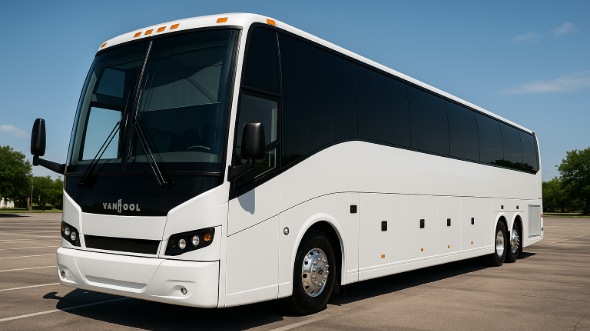 Exterior of Charter Bus Company Salt Lake City's 47 Passenger Charter Bus in Salt Lake City